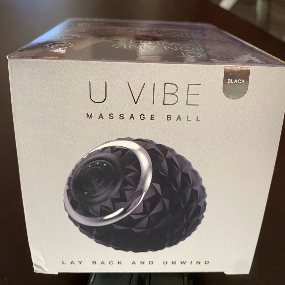 UVibe vibrating Massage Ball athlete recovery NEW in Box Giftable